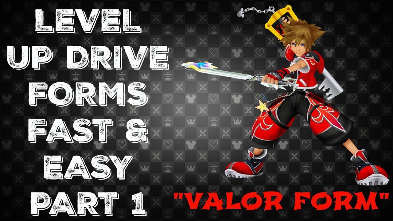 kingdom hearts hd 2 5 remix ps4 easy drive forms level up guide kingdom hearts 2 valor form leveling