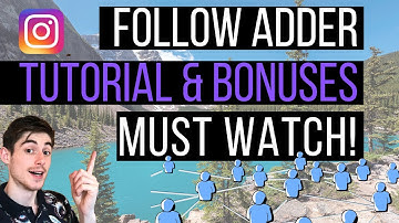 Best Followadder Tutorial - Complete Follow adder Set Up ✅