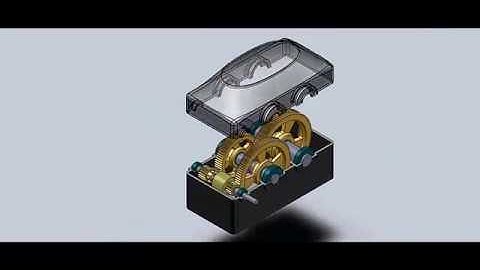 SolidWorks Animation | Gearbox Design 2