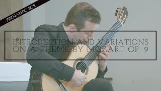 Introduction and Variations on a Theme by Mozart - Fernando Sor played by Sanel Redžić