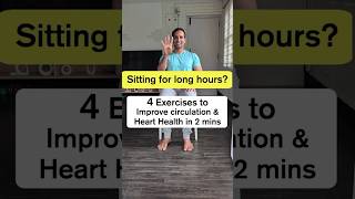 Improve your Circulation & Heart health #chair #homeworkout #mobility #senior #tips #exercise