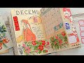 Collaging In An Altered Book Bullet Journal Pages | December Diaries