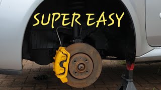 How To Paint Break Calipers In the CLEANEST and EASIEST way! (Brush On)