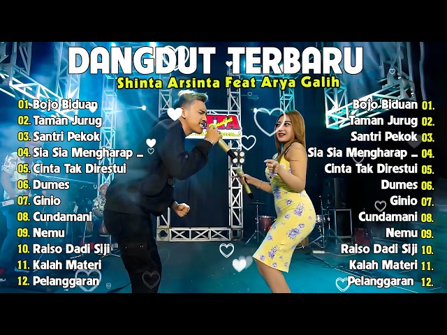 Shinta Arsinta Feat Arya Galih Terbaru| Bojo Biduan | Dangdut Koplo Terbaru 2023 FULL ALBUM class=