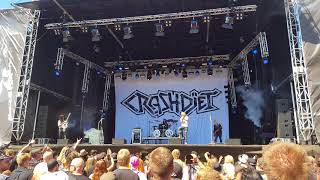 CrashDïet - Falling Rain LIVE Sweden Rock 2018