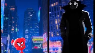 I'm not calling myself my own best friend- Spider Ham and Spider Man Noir