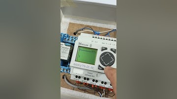 How to program Timer in Moeller Easy 719 | How to configure its parameters