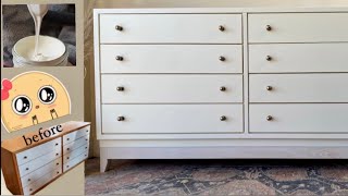 McGee & Co dupe DIY dresser - diy wife wood base build