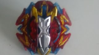 Beyblade Burst Xcalius X4 unboxing plus battle(Fixed)