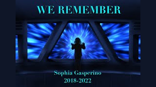 In Loving Memory Sophia Saffron Gasperino