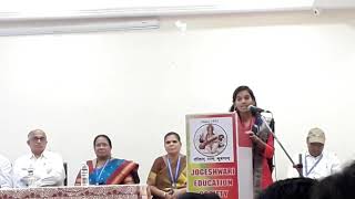 निरोप समारंभ भाषण(AGH संस्कृति जाधव) उत्तम भाषणाचा नमुना