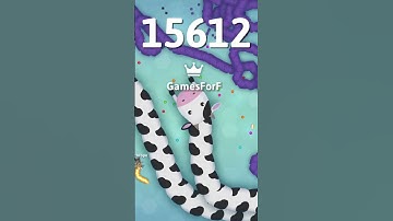 Snake.io 🐍 Gameplay 15.000 in one Second #game #snake #viral #shorts