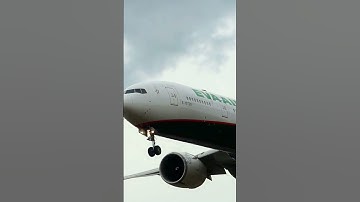 Eva air 777-300 🤩✈️🔥 | #heathrowplanespotting #planespotter #aviation