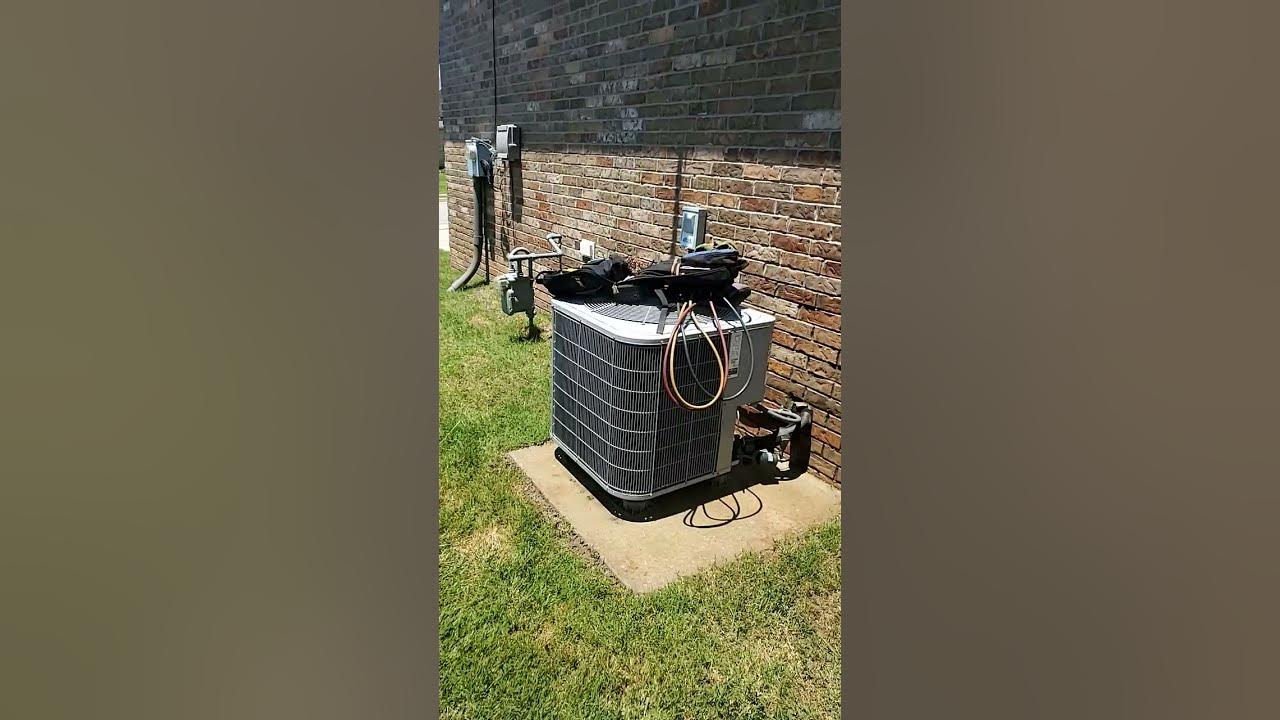 Carrier Air Conditioner Repair Edmond, OK YouTube