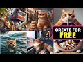  how to create ai ginger cat virals for free 