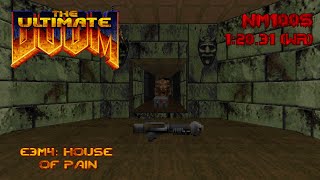 Ultimate Doom: E3M4 NM100S in 1:20.31 (WR)