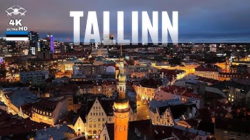 Tallinn | Estonia 🇪🇪 | Cinematic Drone Footage in 4K ULTRA HD 60FPS