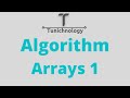 Algorithme : Les tableaux 1 تعلم معنا الخوارزميات بالتونسي و خوذ شهادتك ببلاش