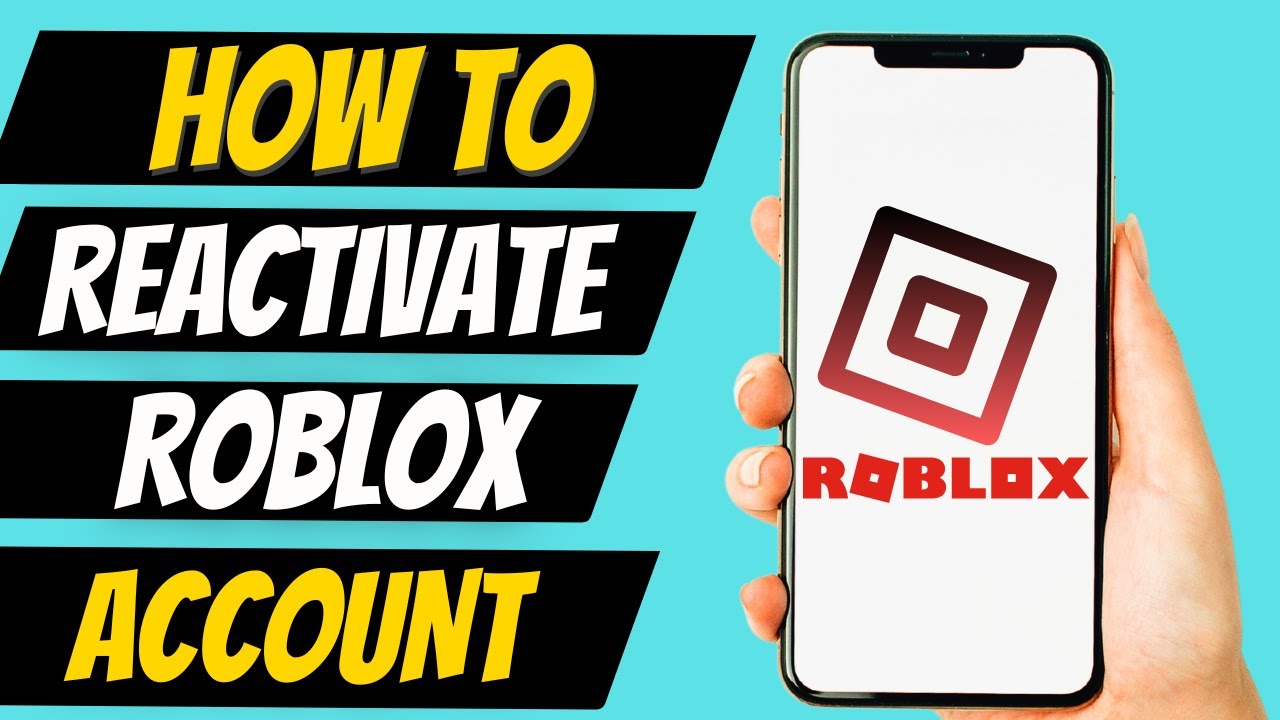 How To Reactivate Your Roblox Account After Getting Banned EASY YouTube How To Reactivate Your Roblox Account After Getting Banned EASY YouTube