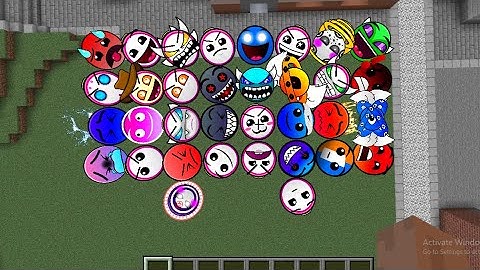 Lobotomy Nextbots V3 Update | Geometry Dash Difficulty Faces | MCPE