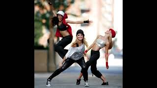 Joy Salinas - Shuffle Dance - People Talk ( Road Club MIX ) Ladies Breakdance And Shuffle Slide