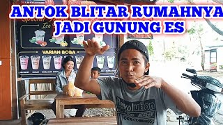 Antok Blitar Rumahnya Jadi Gunung Es ⁉Panik Langsung Ke tempat Mas Alam