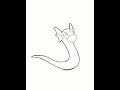 Pokemon Drawing Pokedex Dratini Pokemon 147 Pokemon Drawing Pokedex Dratini Pokemon 147