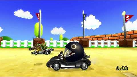 Mario Kart Wii (Fusion) Custom Tracks - Mirror (1 Player) #019 with Chain Chomp