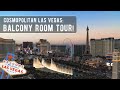 Cosmopolitan Las Vegas | Terrace One Bedroom Fountain View | Room Tour from the Chelsea Tower!