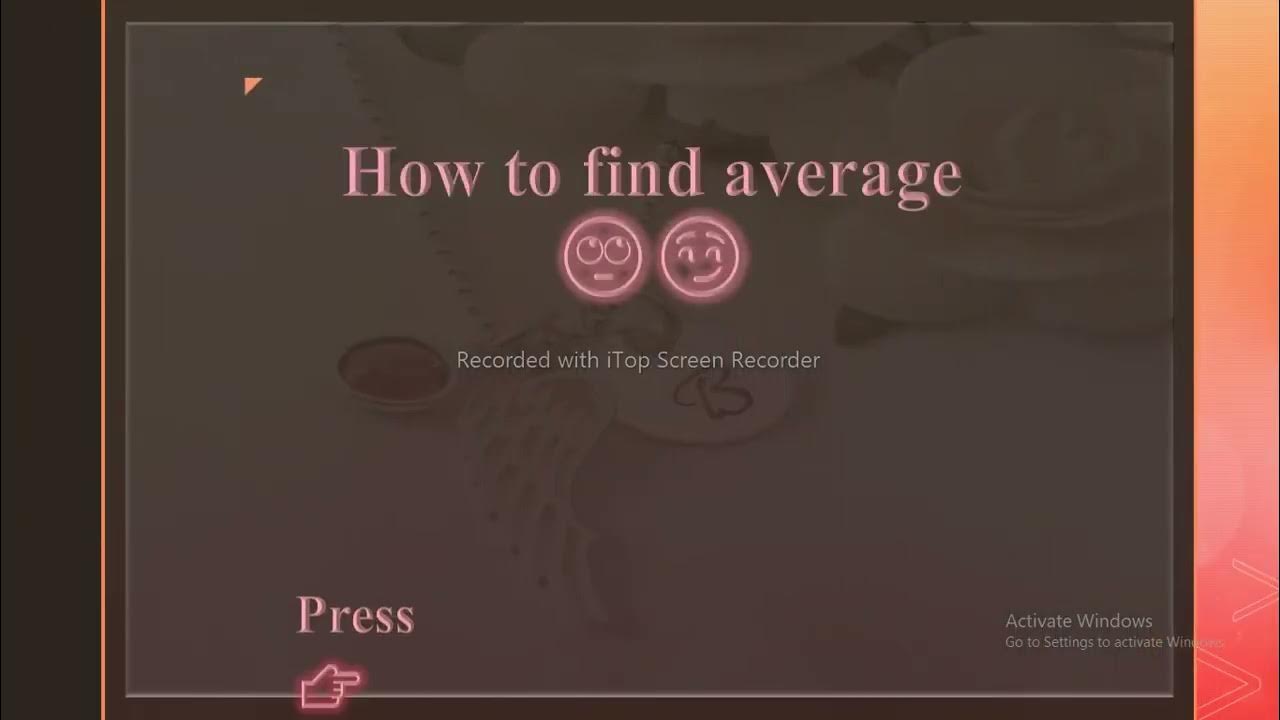 how-to-add-numbers-on-excel-and-how-to-find-average-on-excel-excel