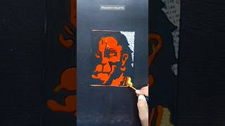 hanuman ji glass unique drawing# viral shorts # short