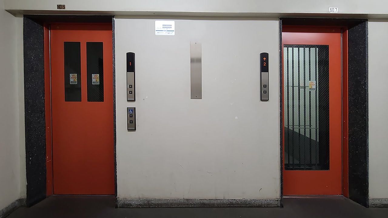 なんじゃこりゃ まるで牢獄 団地の変なエレベーター 右側のみ Youtube