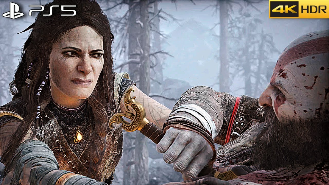 The scene we're likely to see if Kratos kills Freya accidentally