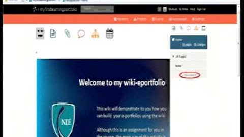 Creating a wiki @ wikispaces