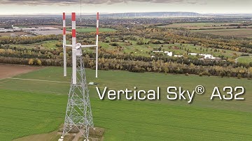 Vertical Sky® A32 - Windturbine der Agile Wind Power