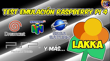 🔍TEST DE EMULACION CON RASPBERRY PI 4 y LAKKA : n64, Dreamcast, Sega Saturn, PSP y más plataformas