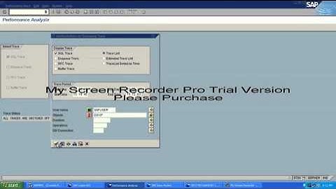 HOW TO USE SQL TRACE IN SAP ABAP