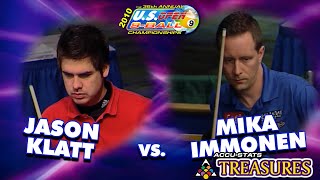 9-Ball - Mika Immonen Vs Jason Klatt - 2010 Us Open 9-Ball Championship