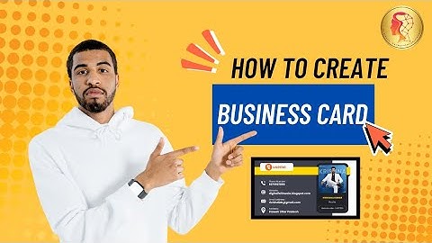 Create a Professional Business Card in 5 Minutes (Canva Tutorial) | Digitalfaithwala