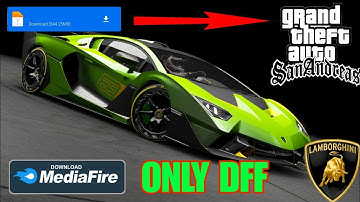 HOW TO INSTALL LAMBORGHINI SC18 ALSTON [ONLY DFF] MOD IN GTA SAN ANDREAS ANDROID||BY GRAFFITI GAMING