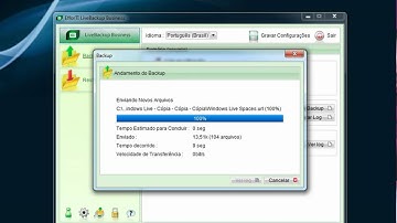 Executando o Backup Manualmente