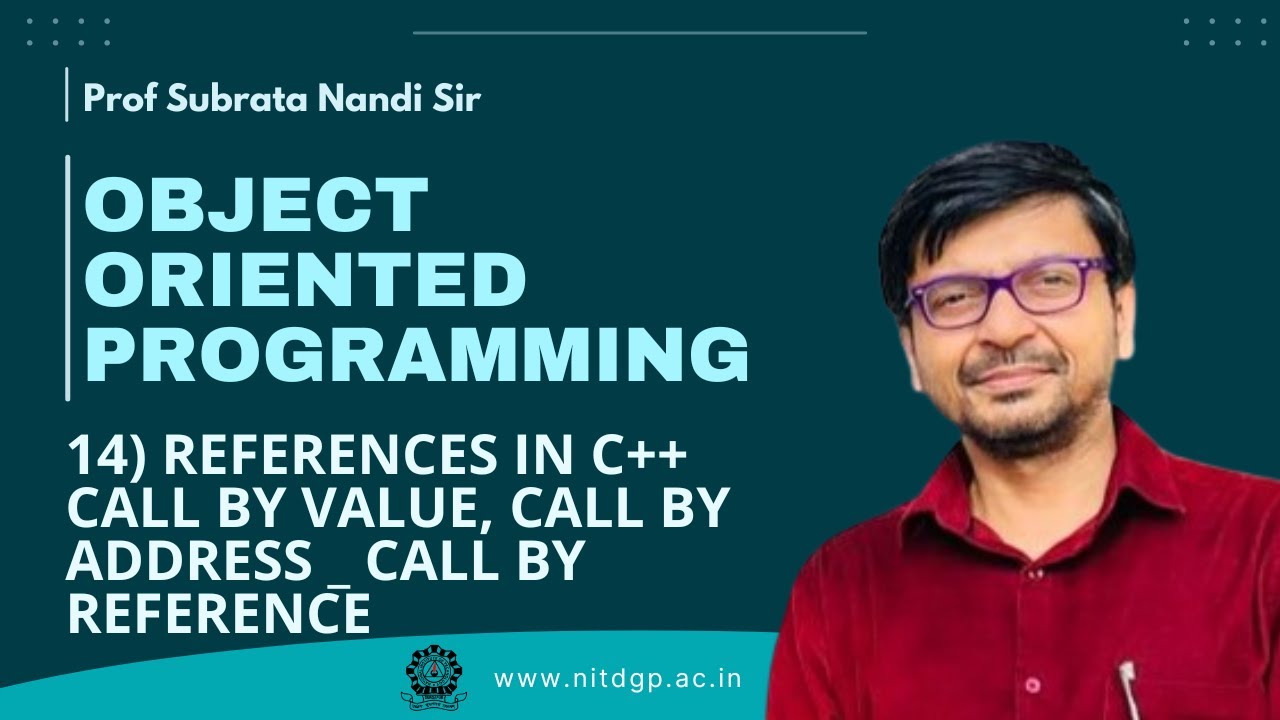14) References in C++ Call by Value, Call by Address _ Call by ...
