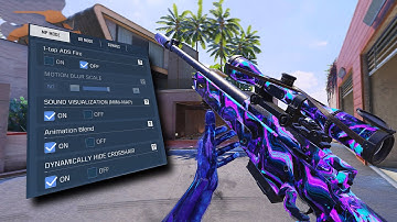 De BESTE TELEFOONgevoeligheid en HUD voor GOD Aim in COD Mobile!