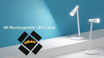 Mi Rechargeable Table Lamp | Unpack It! | 4K