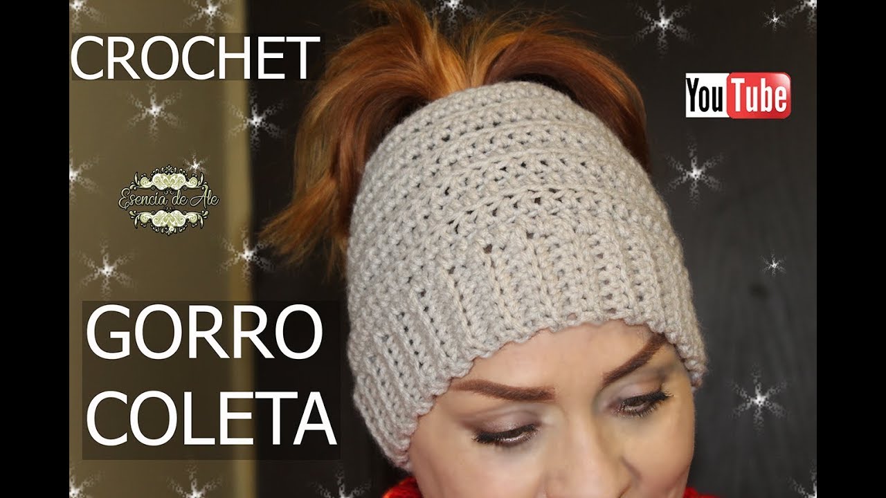 PARA CHONGO PASÓ A PASO [CROCHET HAT