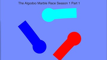 The Algodoo Marble Race Season 1 Part 1