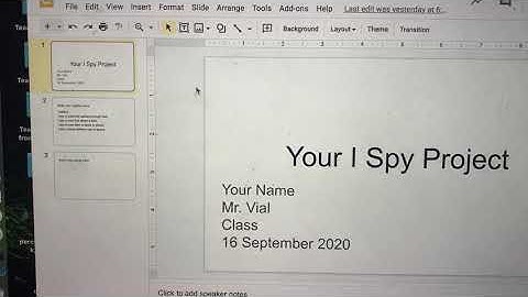 How to add a picture to your Google Slide
