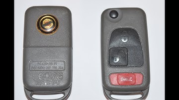 2004 - 2008 Chrysler Crossfire Key Fob Battery Replacement - EASY DIY