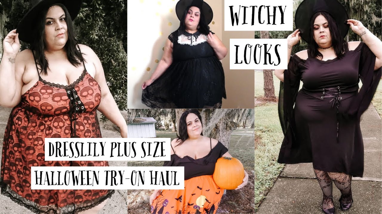 Plus Size Fashion Gothic/Witchy Clothing Try-on Haul