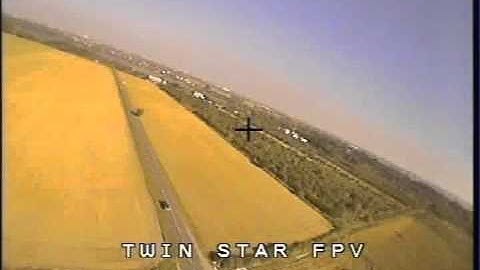 My Twin star II FPV first flight